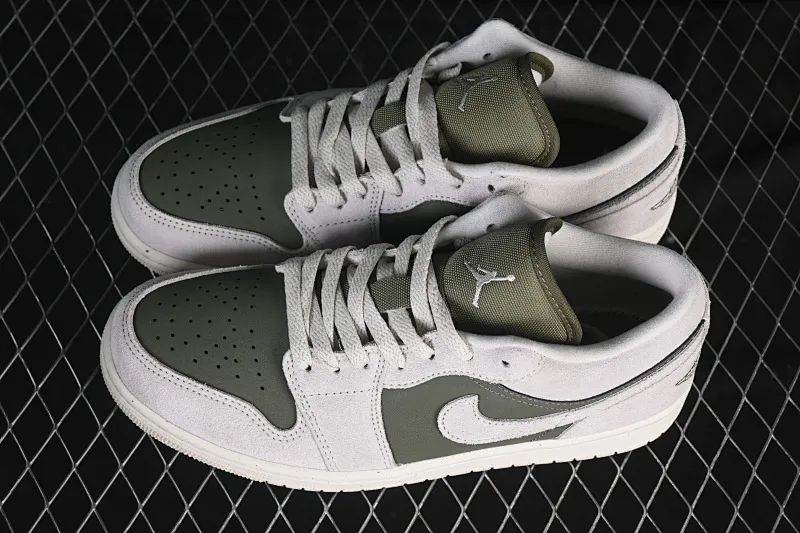All categories Air Jordan Jordan series basketball shoes Air Jordan 1 Low G version pure original Air Jordan 1 Low AJ1 Joe 1 meter green low-top cultural casual sneakers HV4089-201